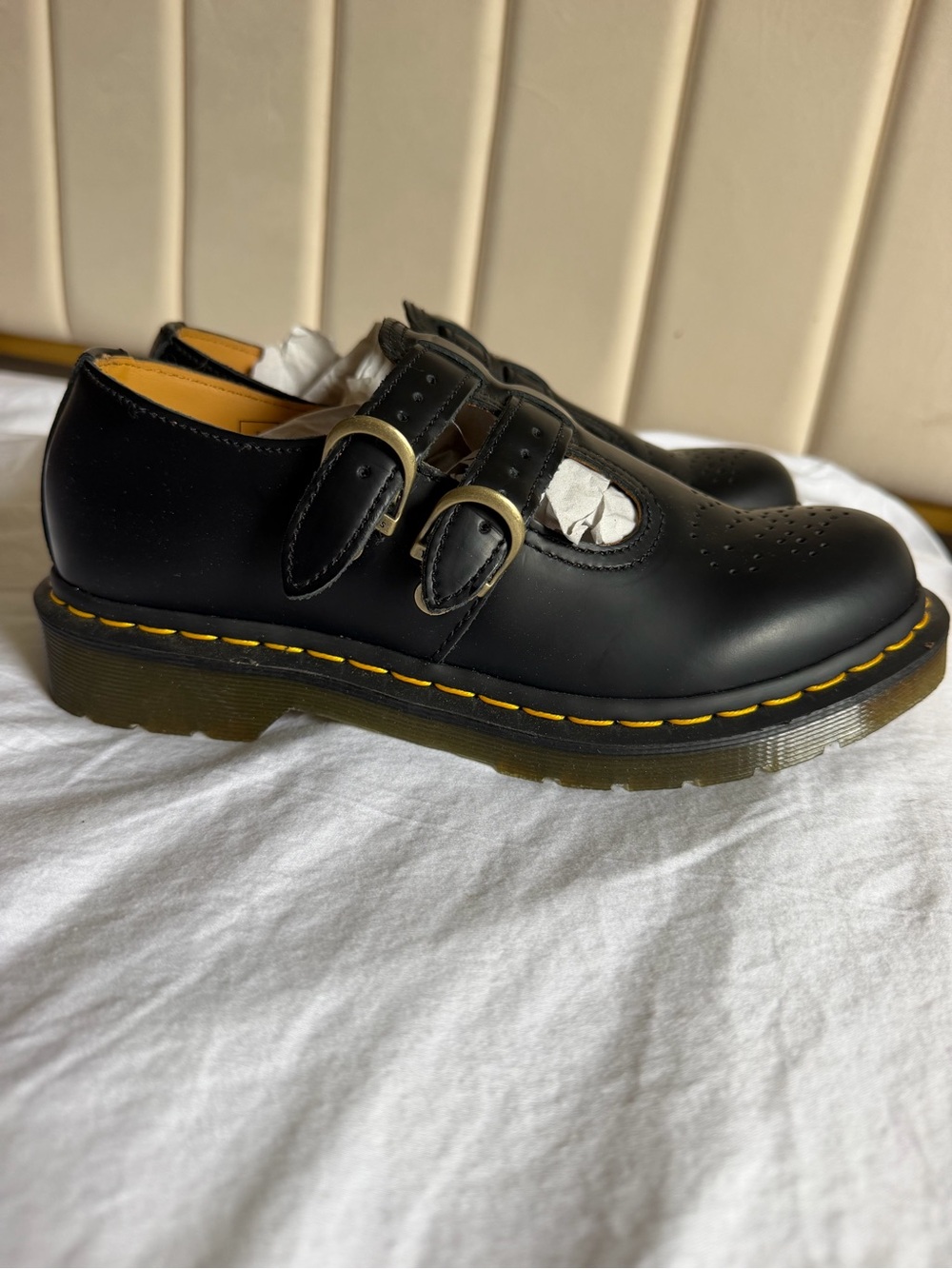 Brand new - Dr Martens 8065 Smooth Leather Mary Janes size 39 black - Picture 7 of 8